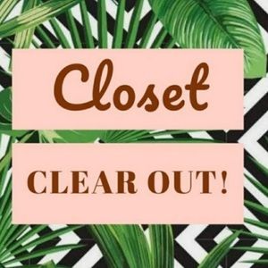 Closet Closing! make me an offer